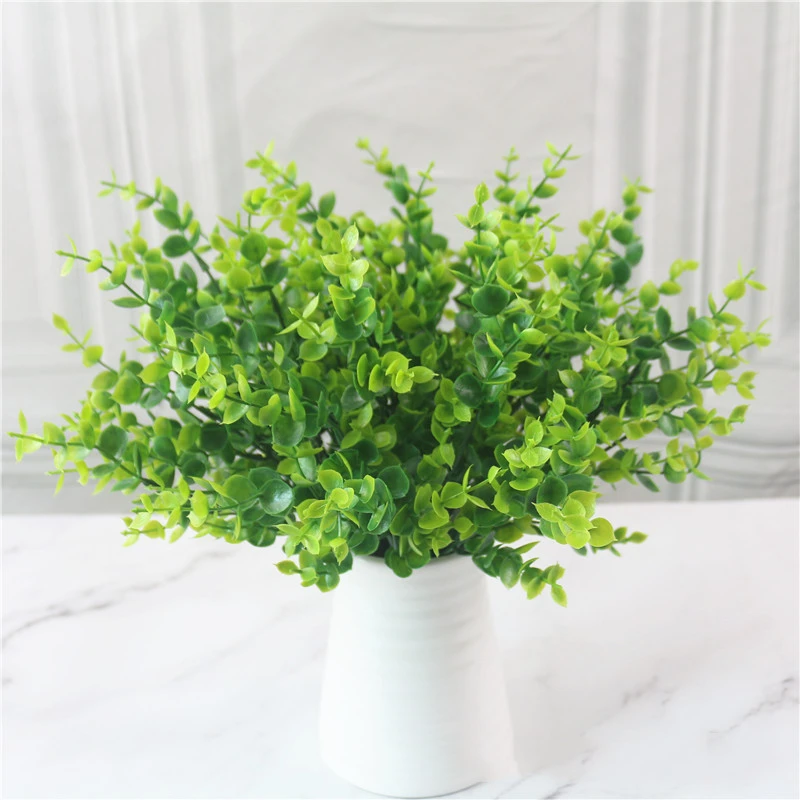 Simulation Plant 7 Fork Plastic Flower Fern