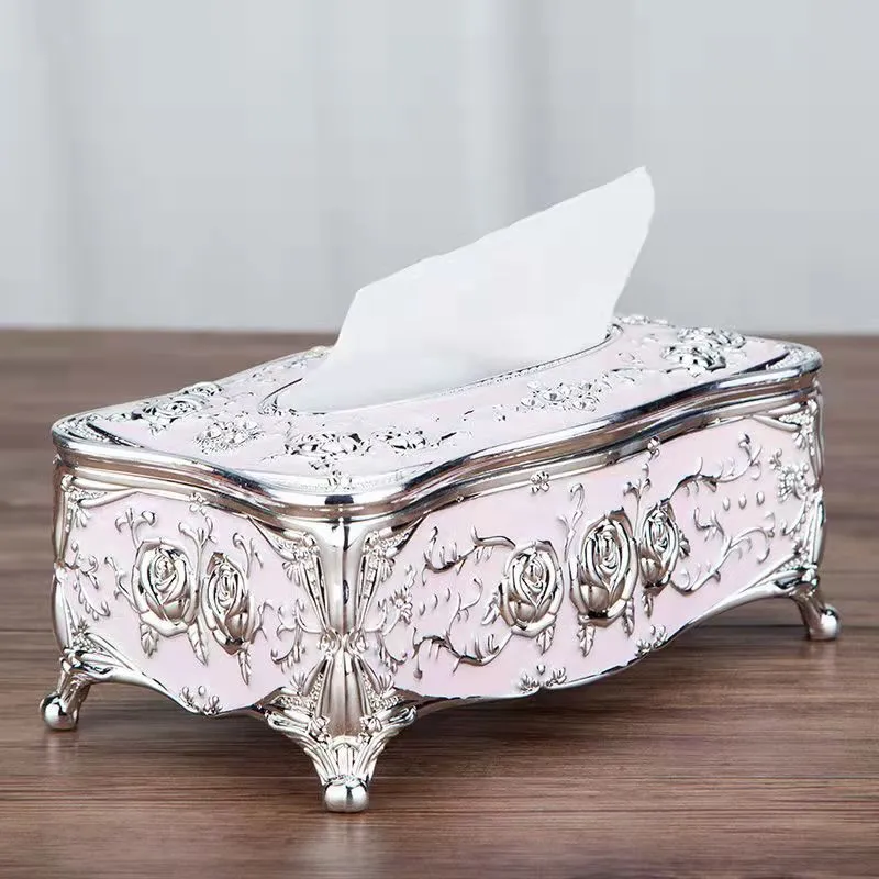 Right Angle Creative Plastic Acrylic Tabletop Napkin Box