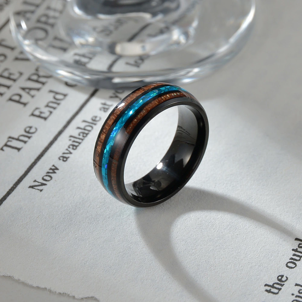 Men's And Women's Fashion Titanium Steel Ring