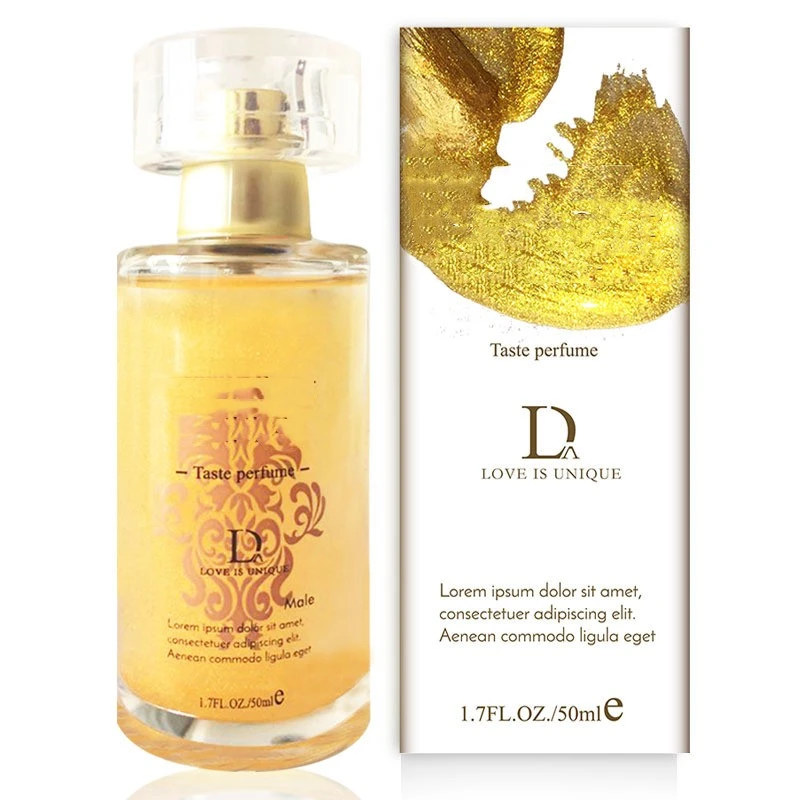 Portable And Charming Gold Powder Perfume