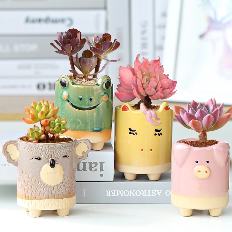 Cute Cartoon Small Animal Succulent Flower Pot