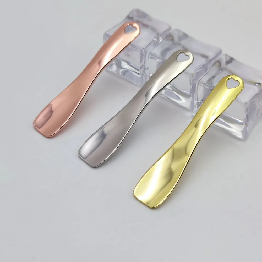 Zinc Alloy Metal Face Cream Spoon