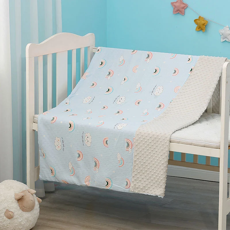 Double-layer Cotton Gauze Children's Soothing Blanket