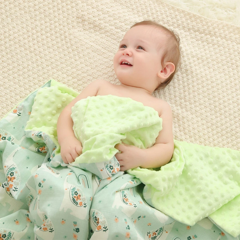 Double-layer Cotton Gauze Children's Soothing Blanket