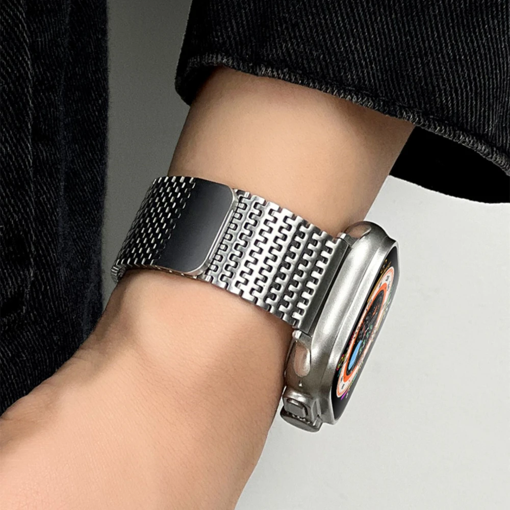 Strap S8 Magnetic Weaving Sports Stainless Steel