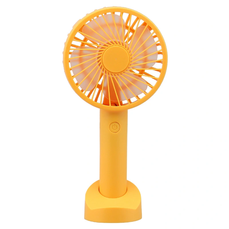  New Summer Portable Handheld Usb Charging Fan With Mobile Phone Holder Gift For Students And Children