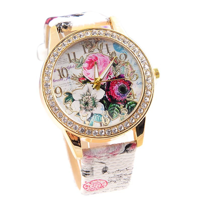 Women's Fashion Printed Quartz Watch