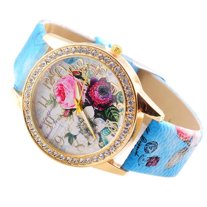 Women's Fashion Printed Quartz Watch