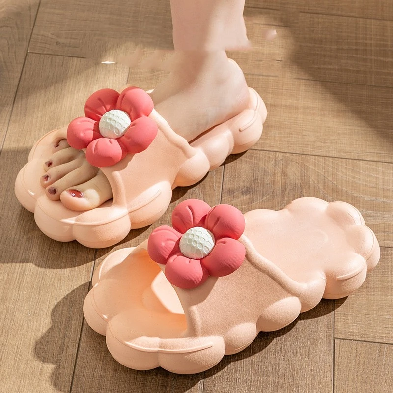 New Cute Indoor Home Bathroom Bathing Non-slip Sandals
