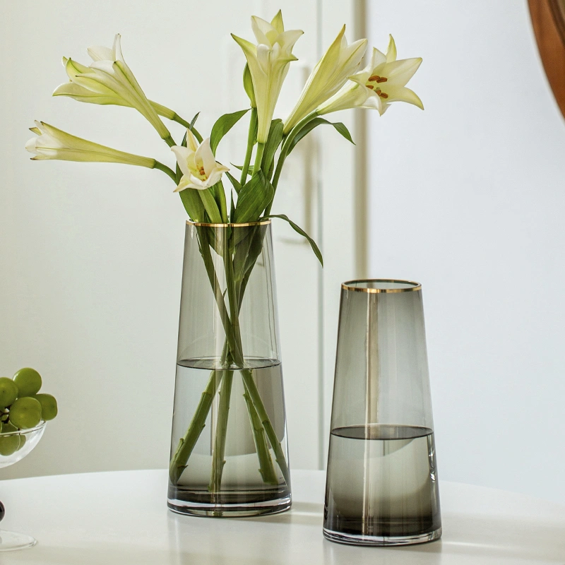 Transparent Glass Vase Decorations