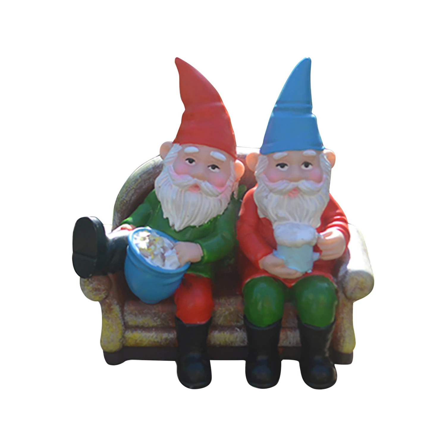 Resin Crafts Drinking Beer Old Man Ornaments