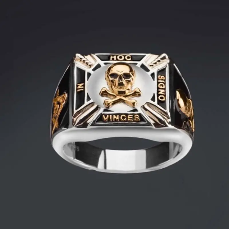 Fashionable And Personalized Square Men's Ring