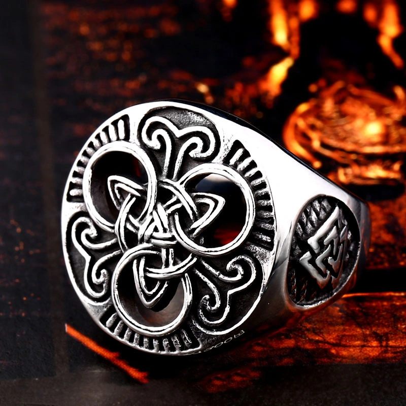 Fashion And Personalized Titanium Steel Men's Ring