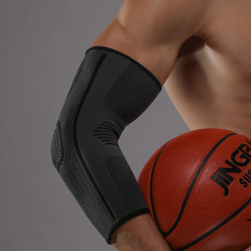 Elbow Pad Sports Elbow Guard Weightlifting Fitness Outdoor Cycling Basketball Badminton Protective Gear