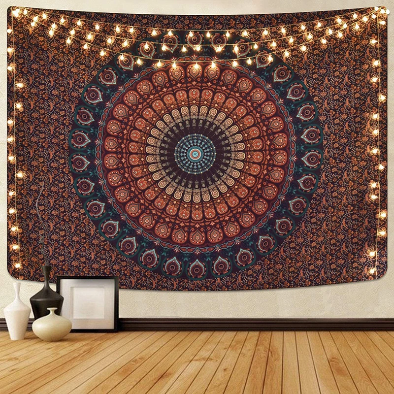 Tapestry mandala bedroom living room decoration background cloth tapestry ins wind hanging cloth tapestry