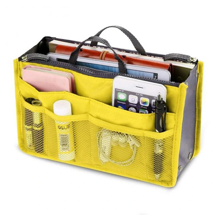 Multifunctional Fashion Cosmetic Bag Large Capacity Handbag Student Book Object Storage Bag
