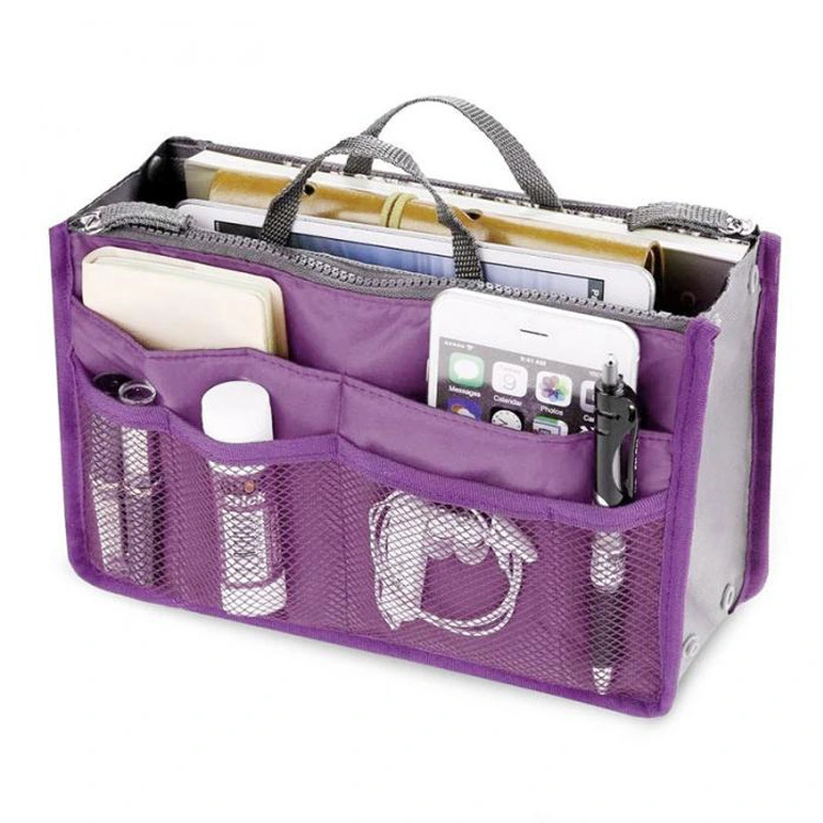 Multifunctional Fashion Cosmetic Bag Large Capacity Handbag Student Book Object Storage Bag