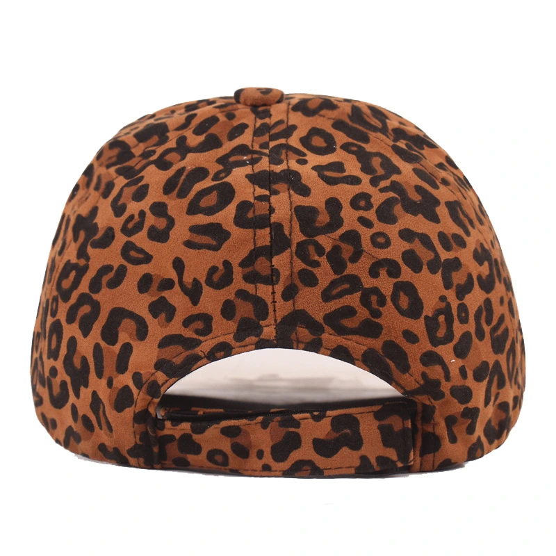 Leopard Hat Women's Winter Leopard Hat Warm Baseball Cap Hat Women's Leopard Cap