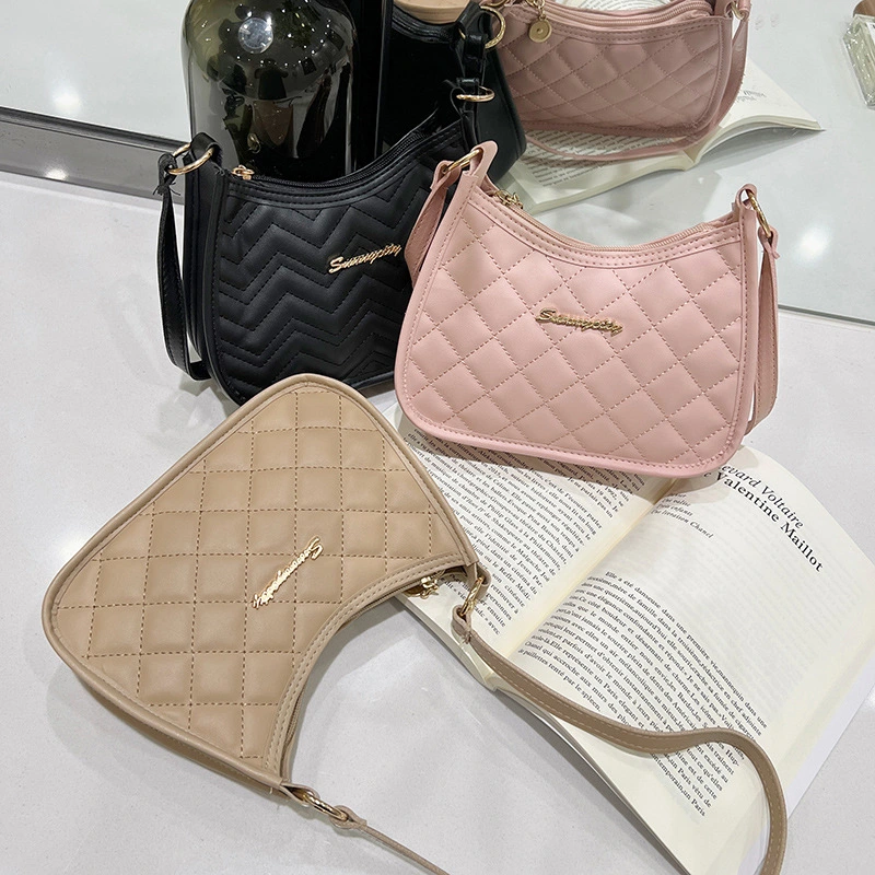 Net red this year popular plaid indentation small bag women 2033 new Korean version of chain decoration single shoulder Messenger women's bag