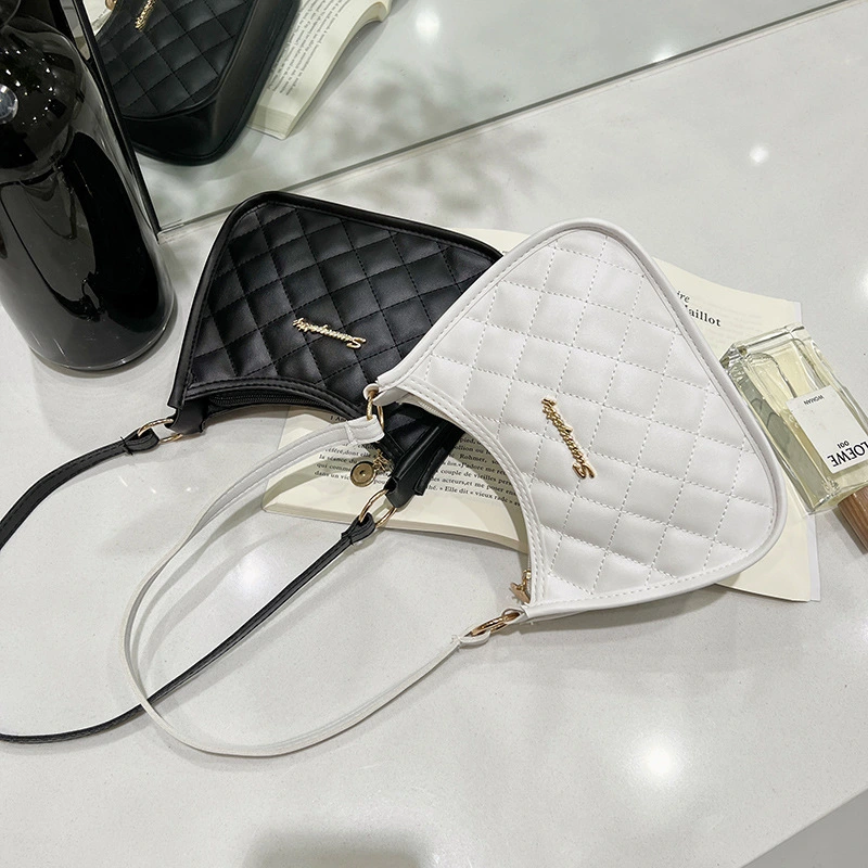 Net red this year popular plaid indentation small bag women 2033 new Korean version of chain decoration single shoulder Messenger women's bag