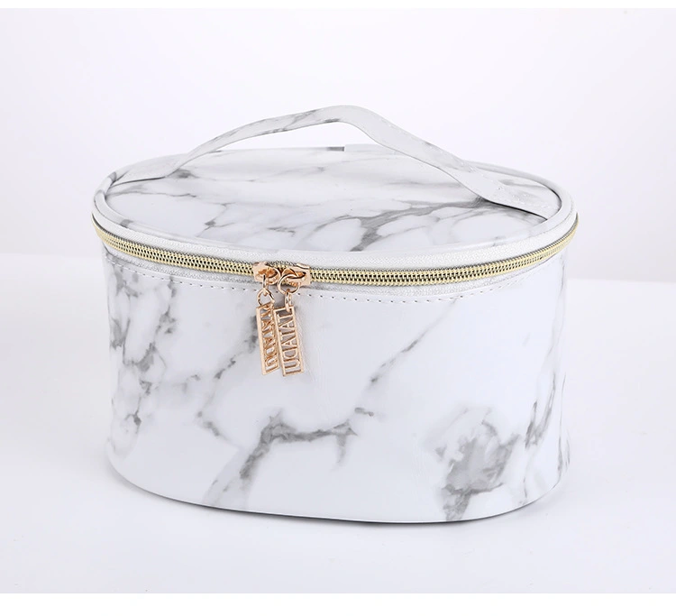 Cosmetic bag large capacity advanced new waterproof pu washing bag travel portable cosmetic storage bag