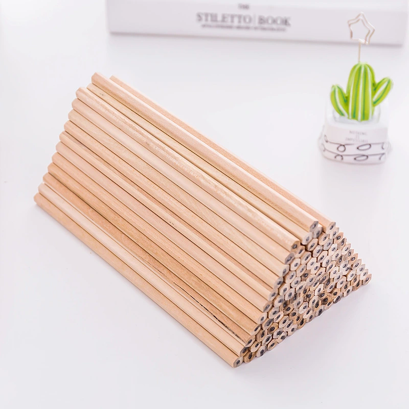 Raw Wood Pencils Are Environmentally Friendly And Write Constantly