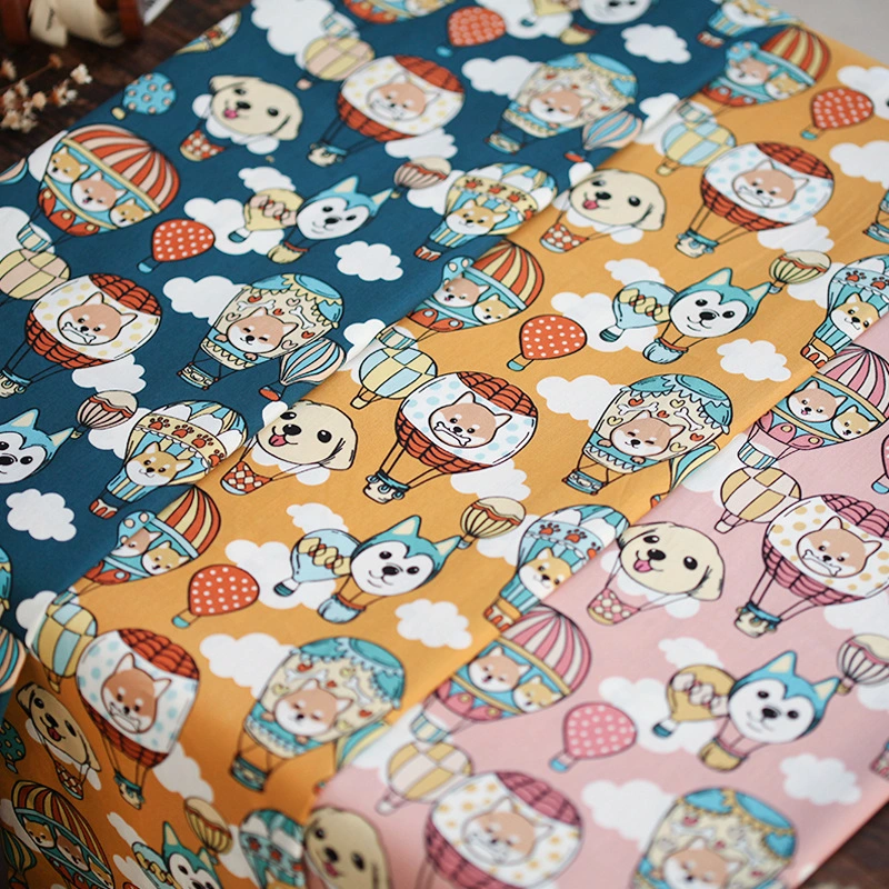 Hot Air Balloon Patchwork DIY Baby Clothes Baby Clothing Fabric