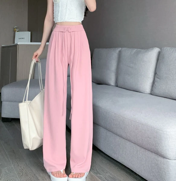 High Waisted Loose Fitting Suit Pants