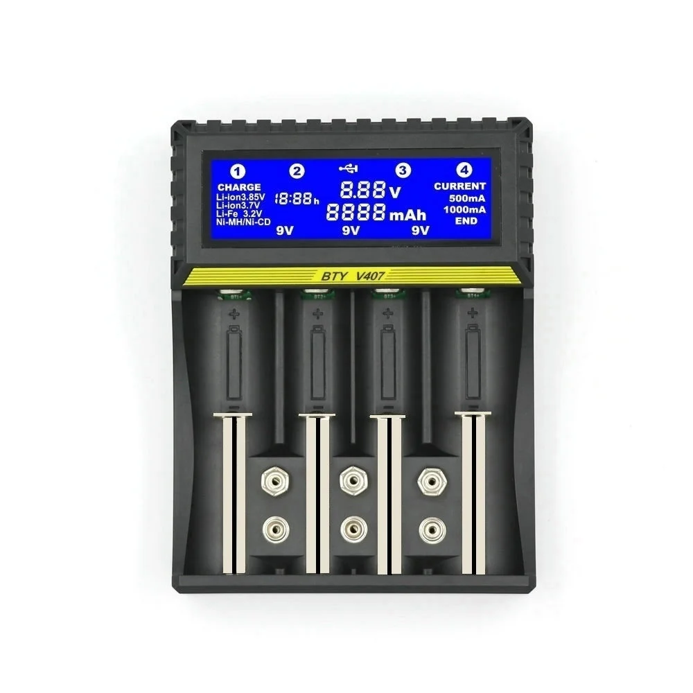 Multifunctional Lithium Ion Nickel Hydrogen Nickel Cadmium 7 Battery Charger