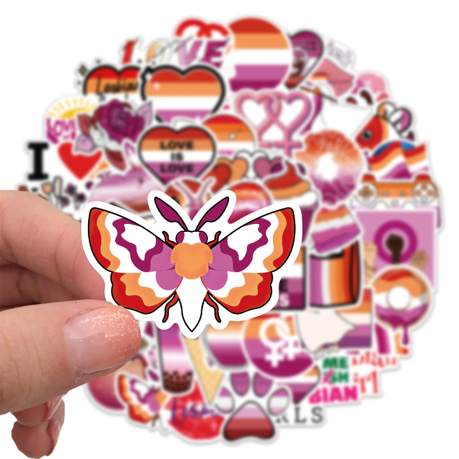 Home Waterproof Graffiti Print Decorative Stickers