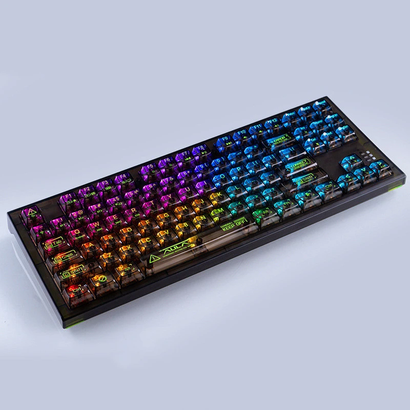 Portable Hot-swappable RGB Mechanical Keyboard