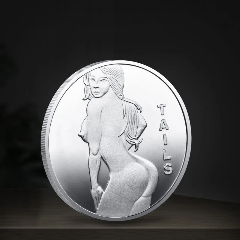 Lucky Lady Gold Plated Commemorative Coin