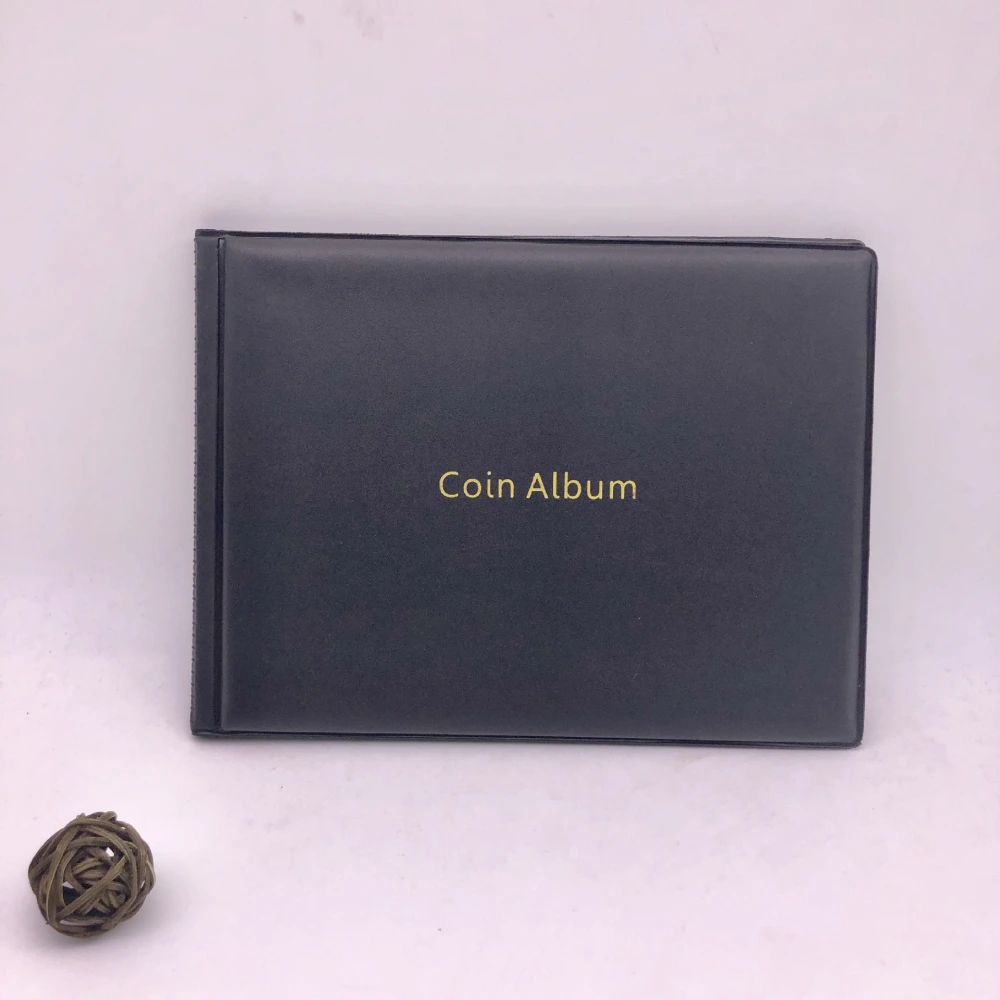 Fashionable PVC Transparent Coin Collection Booklet