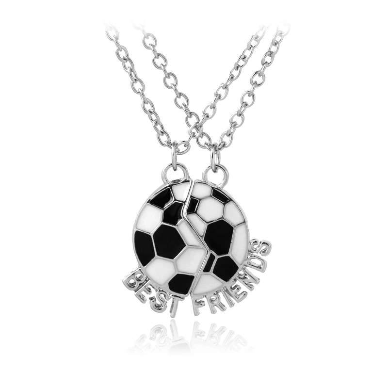 Fashion World Cup Version Football Necklace BestFriends
