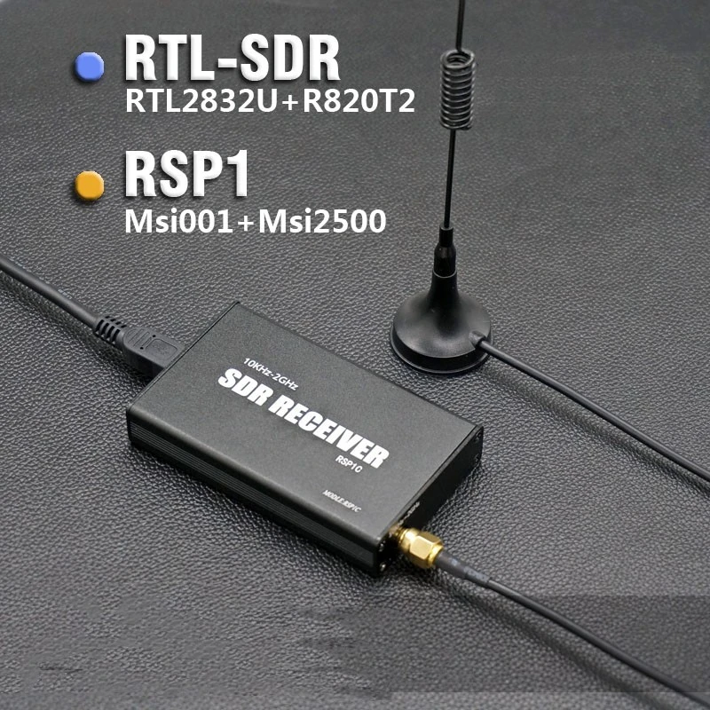 All-band Software Radio RTL-SDR RTL2832U R820T2 Receiver Aviation Shortwave Broadband