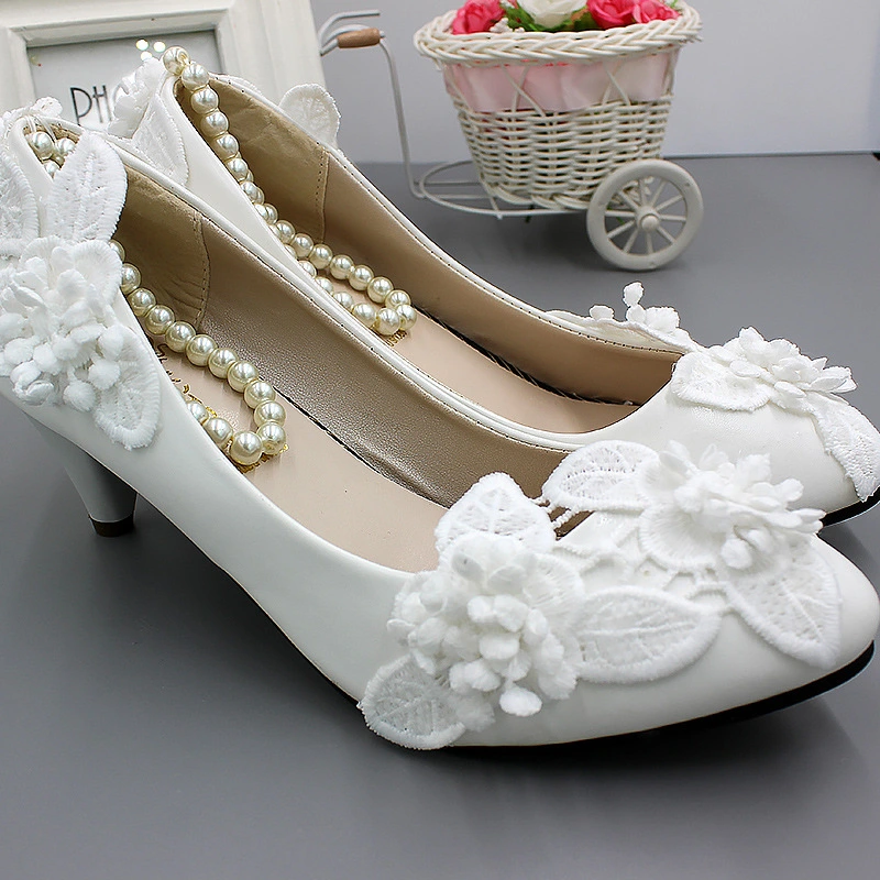 Women's Fashion Casual White Flats