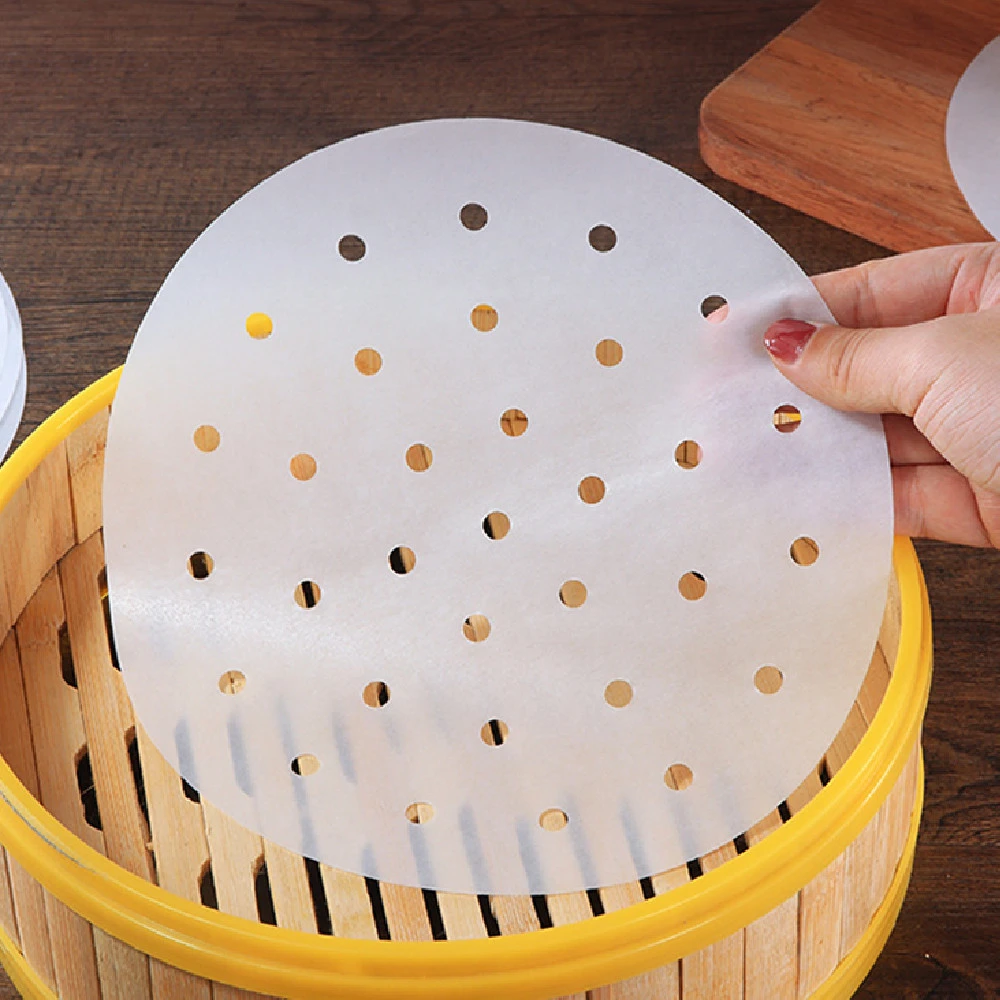 Round Steamer Pad Silicone Oil Paper