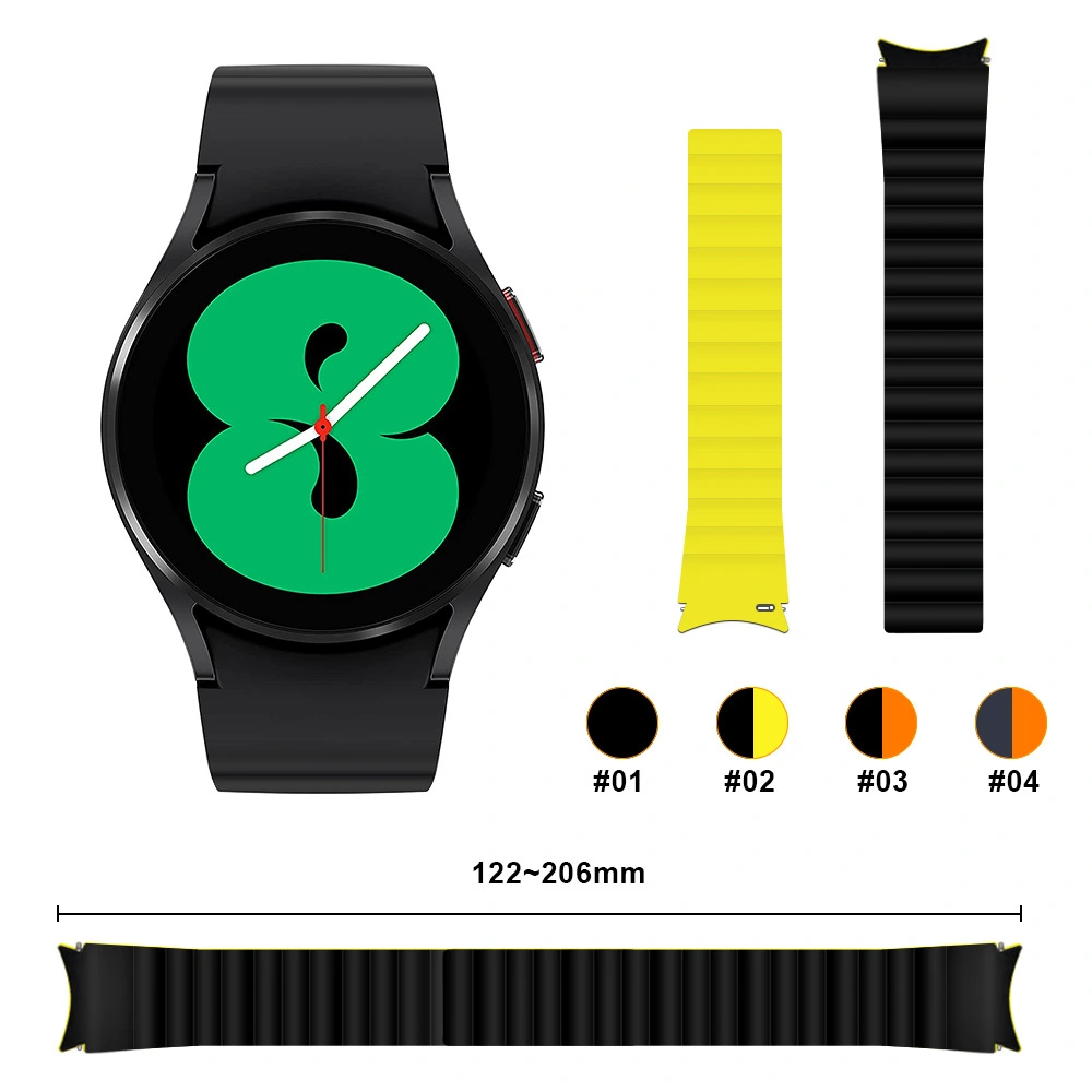 The Magnetic Silicone Strap Has Many Colors