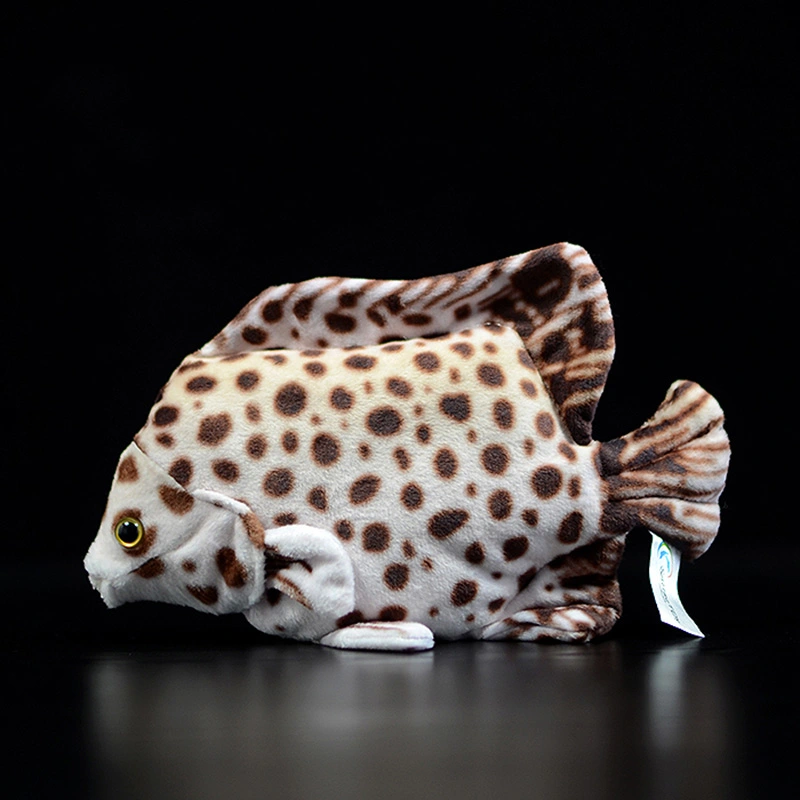 Golden Drum Fish Simulation Animal Plush Toy