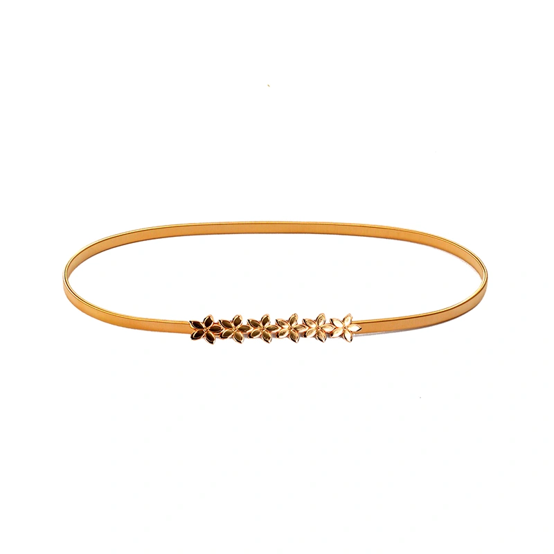 Metal Elastic  Waistband Women's Fine Decoration Hundred Matching Skirts
