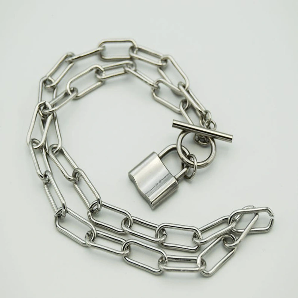 Retro Personality Creative Lock Pendant Necklace