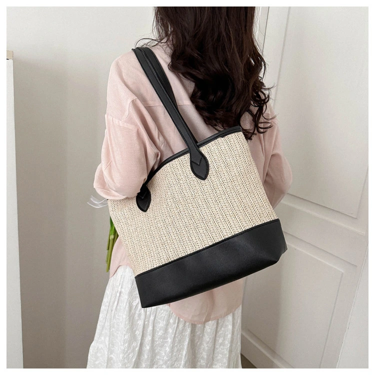 Large And Minimalist Storage Bag For Women's Shoulder