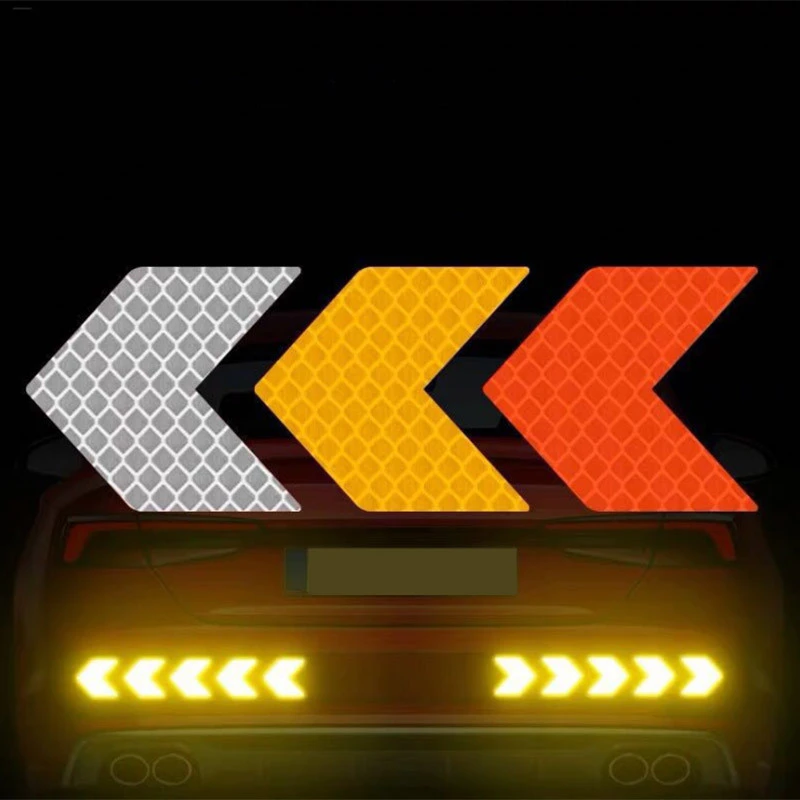 Car Electric Motorcycle Body Decoration Modified Arrow Reflective Sticker