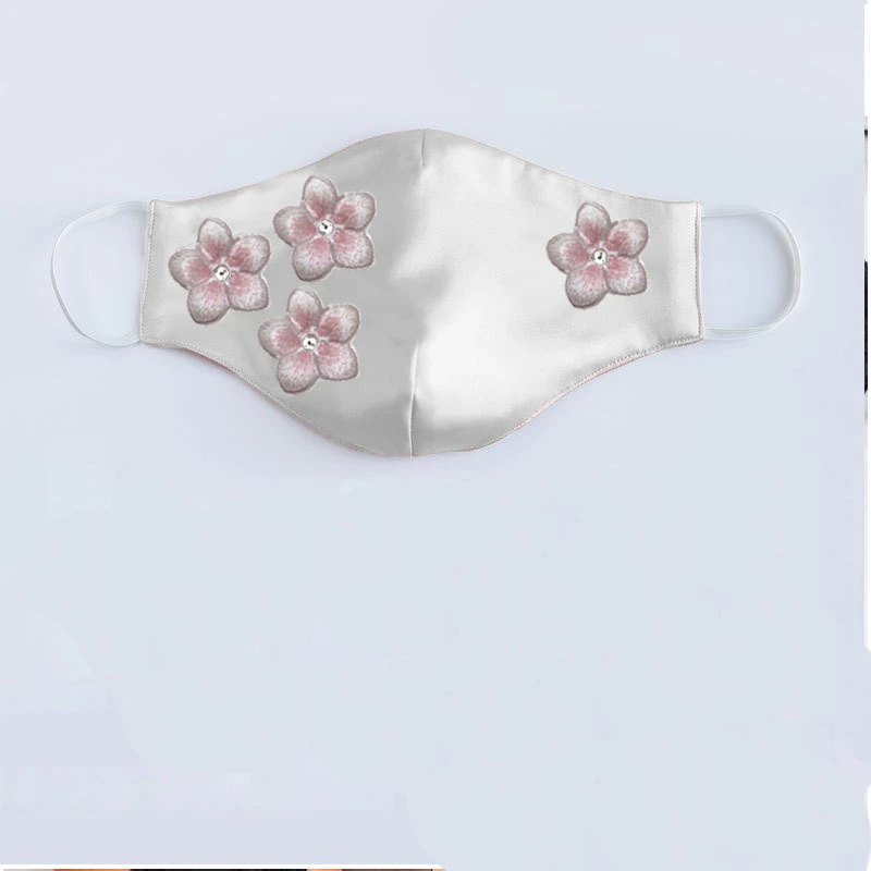 Dust-proof Three-dimensional Flower Wedding Protective Mask