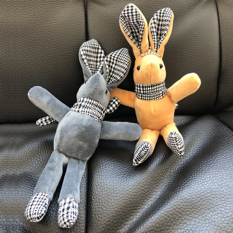 Long-legged Rabbit Doll Plush Toy Pendant