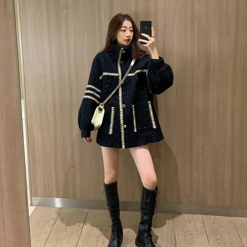 Women's Temperament Loose Long-sleeved Versatile Jacket