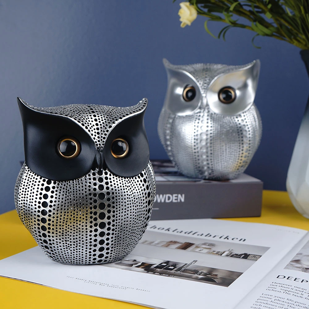 Owl Resin Craft Decoration Home Soft Decoration