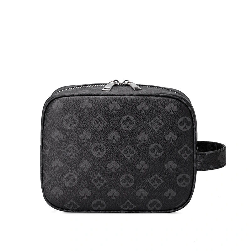 Portable Retro Printing Large-Capacity Clutch