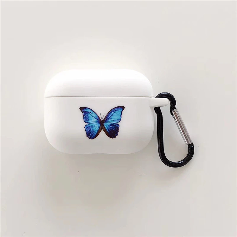 Compatible with Apple, Simple Butterfly AirPodsPro3 Headphone Case