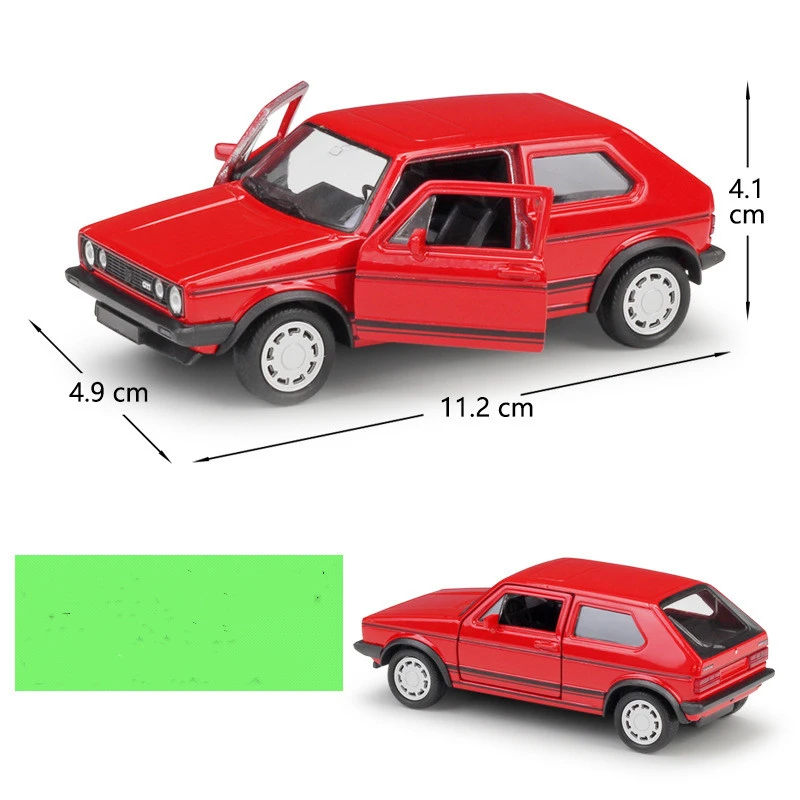 GTI Simulation Alloy Car Model Pull Back Car
